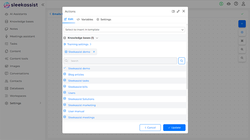 Knowledge Base Integration