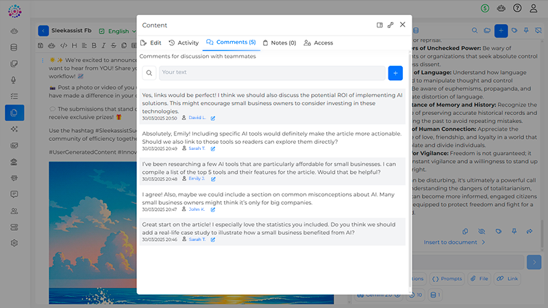 Real-Time Collaboration Tools