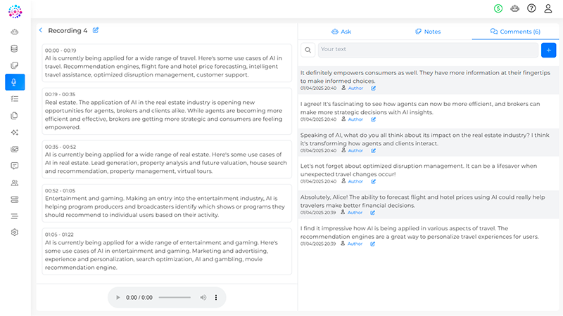 Collaborative Annotation and Commenting